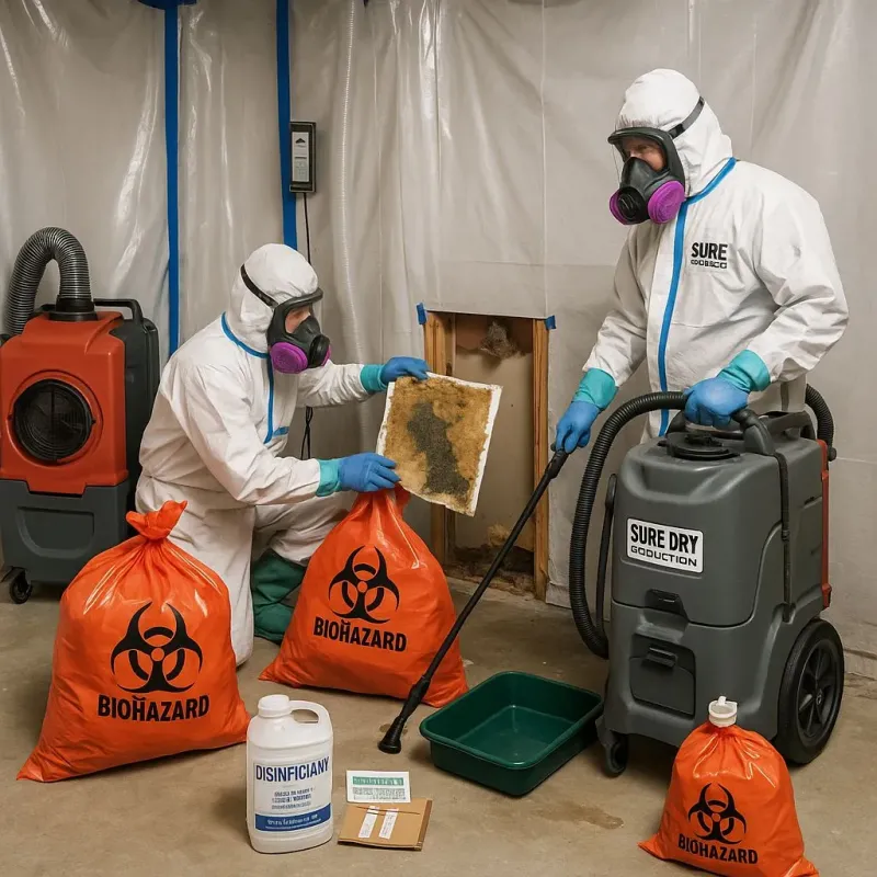Contaminated Water Handling Protocols process in Akron, OH